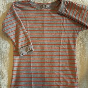 3/4 sleeve fitted top